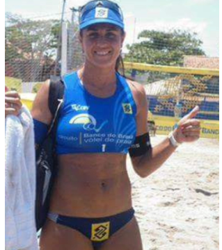 Renan com atleta atendido